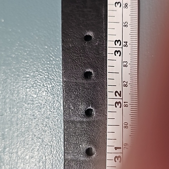 Levi's‎ black with silver buckle large belt. 31-32. - Picture 10 of 10